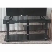 میز تلویزیون مشکی کاملاً سالم و زیبا|میز تلویزیون|قائمشهر, |دیوار