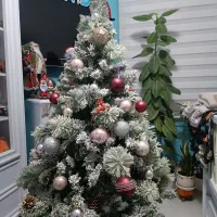 درخت کریسمس برفی (160 سانتی)