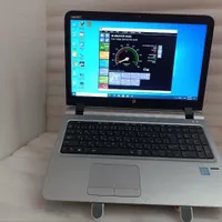 لپتاپ اچ پی نسل 6 رم 8 هارد SSD 256
