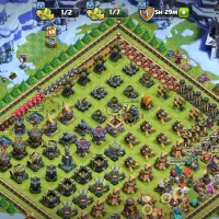 3 تا اکانت کلش اف کلنز  هر سه تا فول ابیلیتی