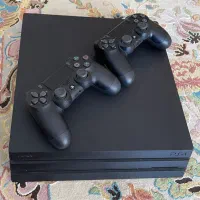 PS4 PRO  یک ترابایت ۲ دسته فول بازی و لوازم