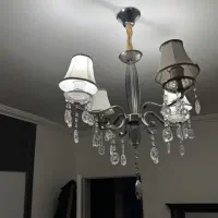 لوستر استیل یک عدد مناسب برای اتاق خواب یاآشپزخانه|لوستر و چراغ آویز|ارومیه, |دیوار