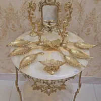 میز ایفل تاجدار میز تلفن میز برنز میز خاطره هفتسین|میز تلفن|قم, نخودی|دیوار