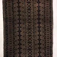 قالیچه دست بافت کلکسیونی قدیمی|تابلو فرش|ساری, |دیوار