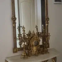 اینه شمعدان برنجی