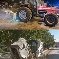 ترنچر برش اسفالت
