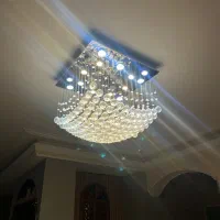 دوعدد لوستر led ۷۰ و ۷۰ سانتی