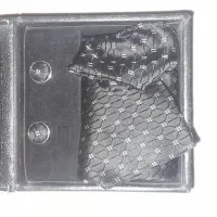 کروات  دکمه سردست  و دستمال  باجعبه شیک