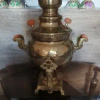 سماور برنجی ۳لیتری نو