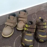 ۲عدد نیم بت چرمی بچه گانه درحدنو