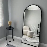 آینه قدی فلزی/ساده/پنجره دار/پرداخت درب منزل