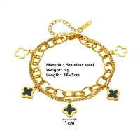 دستبند 2 لایه استیل طرح ونکلیف در 2 رنگ|بدلیجات|تهران, اقدسیه|دیوار