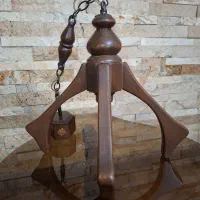 لوستر چوبی