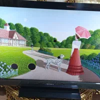 تلویزیون 42اینج سامسونگ و حسیر سنتی 4عدد