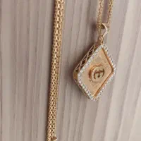 طلا پلاک و زنجیر  طلا نو