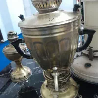 سماور نفتی برنجی ، چراغ علاالدین.چراغ گردسوز