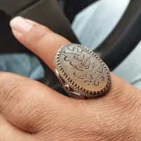 انگشتر نقره دست ساز عقیق