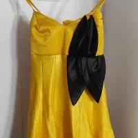 لباس شب کوتاه ساتن/نو