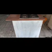 کابینت دو در و گاز تمیز|اجاق گاز و لوازم برقی پخت‌وپز|بهشهر, |دیوار