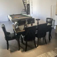 مبل و میز ناهار خوری چرم چستر سفاشی