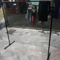 چوب لباسی آهنی چهارگوش باز شونده