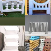 نرده دورباغچه نیمکت موزاییک باغ ویلا