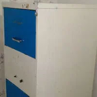 میز آرایش و دراور آهنی