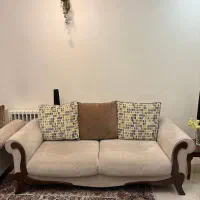 مبل راحتی ۸ نفره تمیز|مبلمان خانگی و میز عسلی|کرج, شهرک فهمیده|دیوار