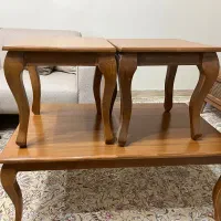 میز وسط به همراه دو عسلی