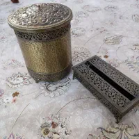 ست سطل و جا دستمالی|صنایع دستی و سایر لوازم تزئینی|ری, دیلمان|دیوار