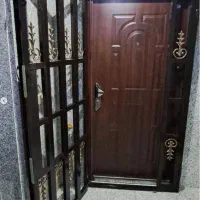 حفاظ درب اپارتمان،اکاردونی۲،حفاظ درب ورود اکاردونی|مصالح و تجهیزات ساختمان|کرج, بازار آهن|دیوار