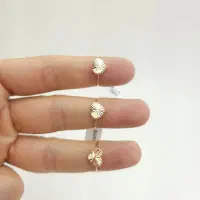 انگشتر ونکلیف 18 عیار قلبی|جواهرات|برازجان, |دیوار