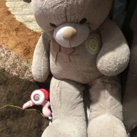 عروسک تدی پولیشی ۱۲۰سانتی متری مناسب هدیه