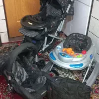 کالسکه ودوعددکریرورورووک تمیزدرحدنو۵۰۰۰۰۰۰تومان.|کالسکه و لوازم جانبی|اصفهان, ملک‌شهر|دیوار
