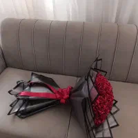 گل ربانی دسته گل باکس گل تک شاخه|گل مصنوعی|خاوران, |دیوار