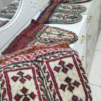 جوراب محلی دکوری دست بافت