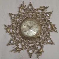 ساعت برنز طرح خورشیدی 50*50
