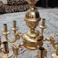 لوستر طلایی|لوستر و چراغ آویز|اصفهان, کوی امام|دیوار