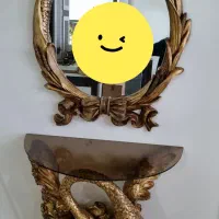 آینه کنسول|بوفه، ویترین، کنسول|شاهین‌شهر, فردوسی|دیوار