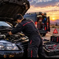 مکانیکی سیار باطری سازی سیار برقکار در محل شما