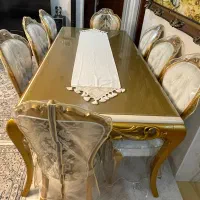 ست مبلمان و میز ناهار خوری ۸ نفره