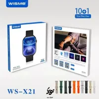 ساعت هوشمند ویسمی x21 شامل ده بند همراه