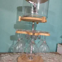 شربت خوری همراه 12تاگیلاس کاملا نو