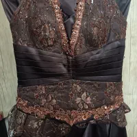 لباس مجلسی و یک دست مانتو شلوار سایز۴۶