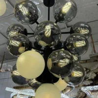 لوستر مولکولی انگوری ۱۸ شعله