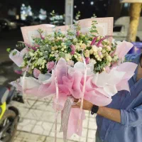 باکس گل و دسته گل طبیعی