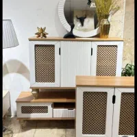 ست آینه کنسول میز تی وی جاکفشی|بوفه، ویترین، کنسول|پرند, فاز ۴|دیوار