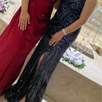 لباس مجلسی ماکسی تمام سنگدوزی