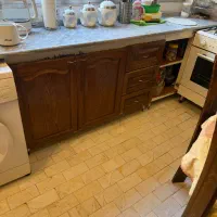 کابینت بدنه فلزی و درب های چوب گردو|مصالح و تجهیزات ساختمان|تهران, دبستان|دیوار