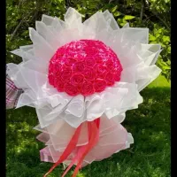 سفارش انواع دسته گل،باکس گل روبانی وبوکت پروانه ای|گل مصنوعی|رشت, دیانتی|دیوار